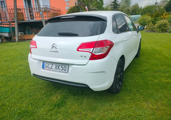 Citroen C4 cena 22900 przebieg: 257362, rok produkcji 2013 z Debrzno małe 56